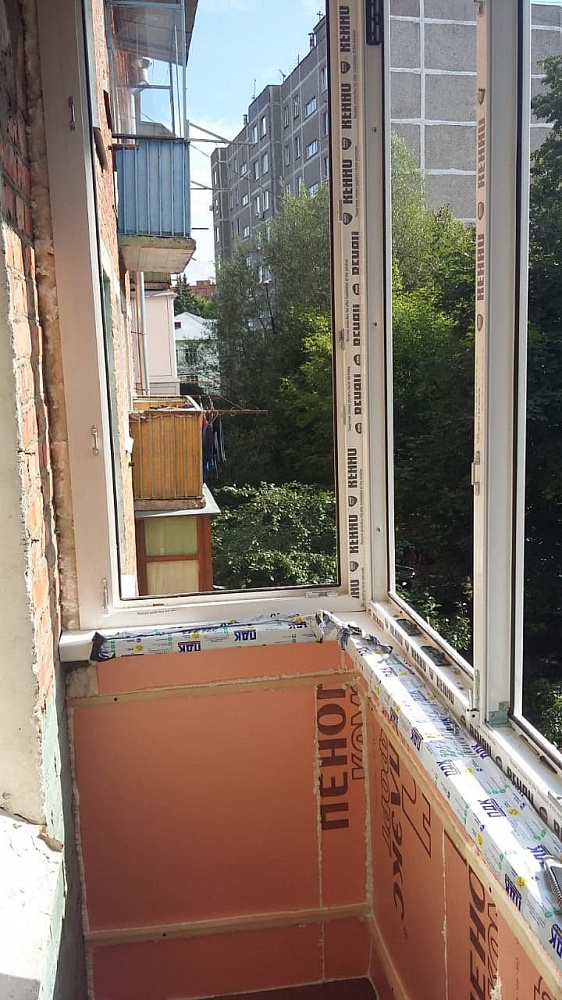 Ремонт и утепление балкона