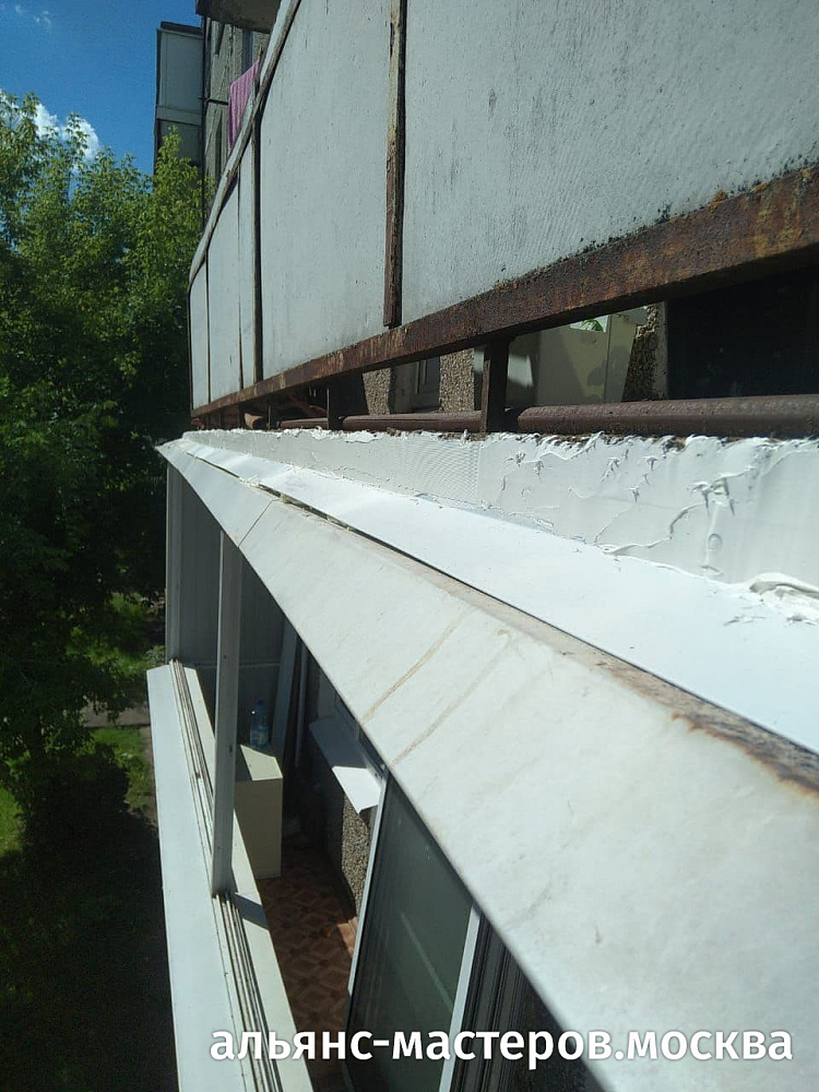 Наружная герметизация балкона